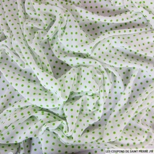 crepe-georgette-polyester-imprime-pois-vert-anis